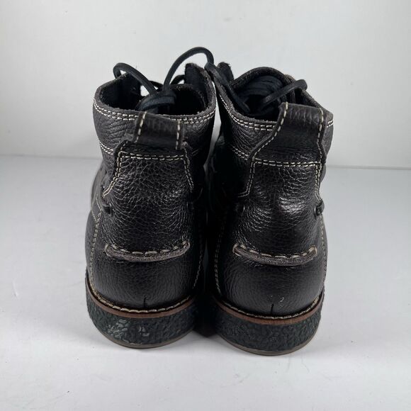 Justin 281 Solace Charcoal Gray Lace Up Akle Chukka Boots Men's Size 11 D - Picture 4 of 9